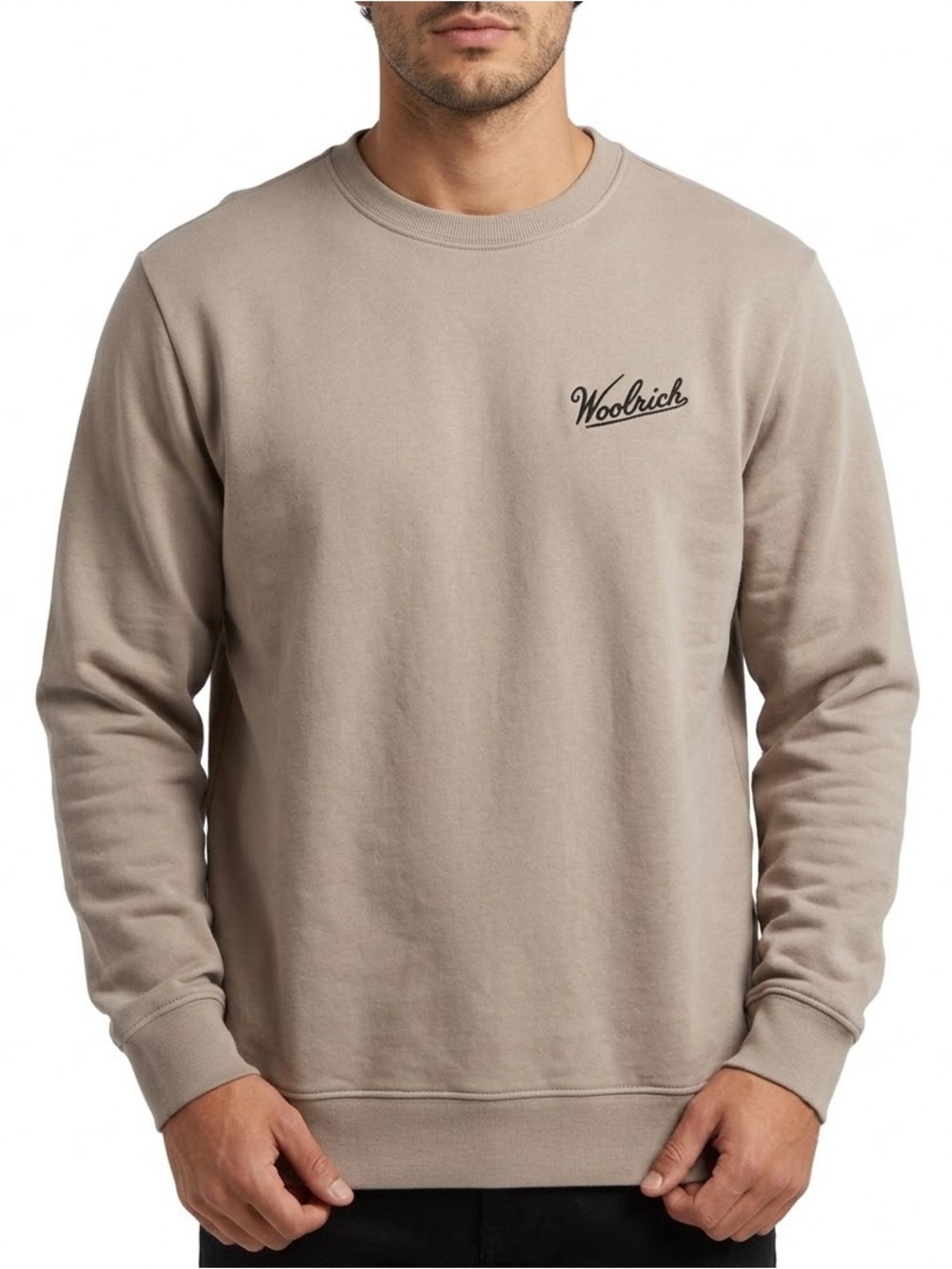 Woolrich x Target Boot Graphic Sweatshirt Large Taupe Crewneck Outdoor
